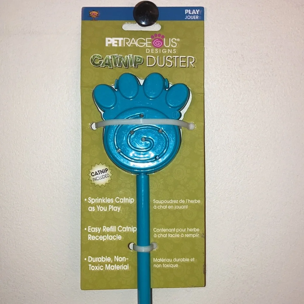 PetRageous Cat Nip Duster NWT
